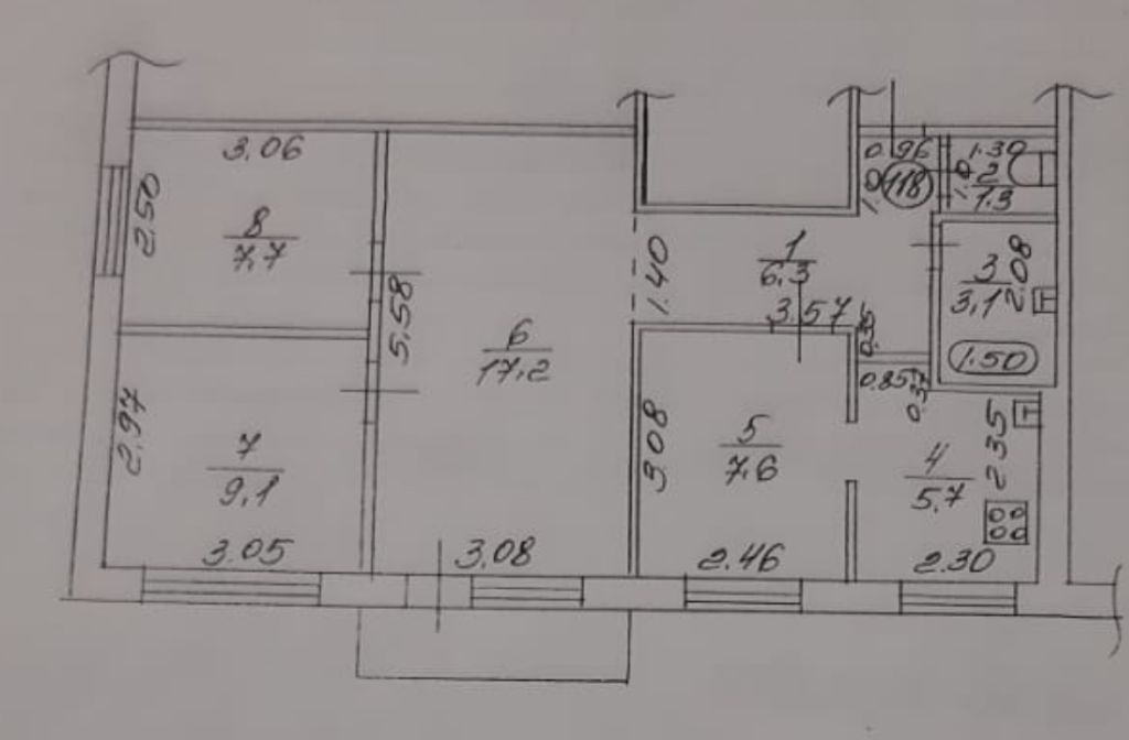 Продажа 4-комнатной квартиры, Дзержинск, Свердлова пр-кт,  72