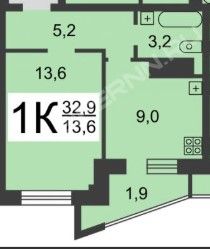 Продажа 1-комнатной квартиры, Нижний Новгород, Конотопская ул,  4