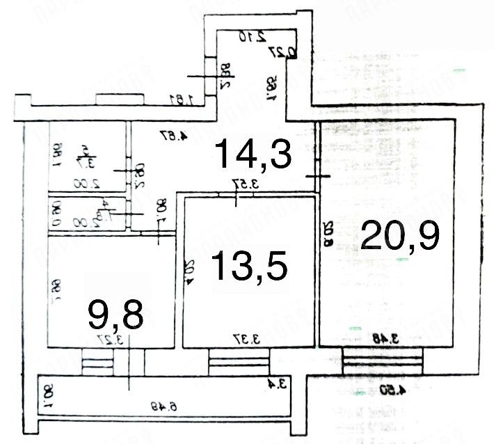 Продажа 2-комнатной квартиры, Тверь, Бобкова ул,  38к1