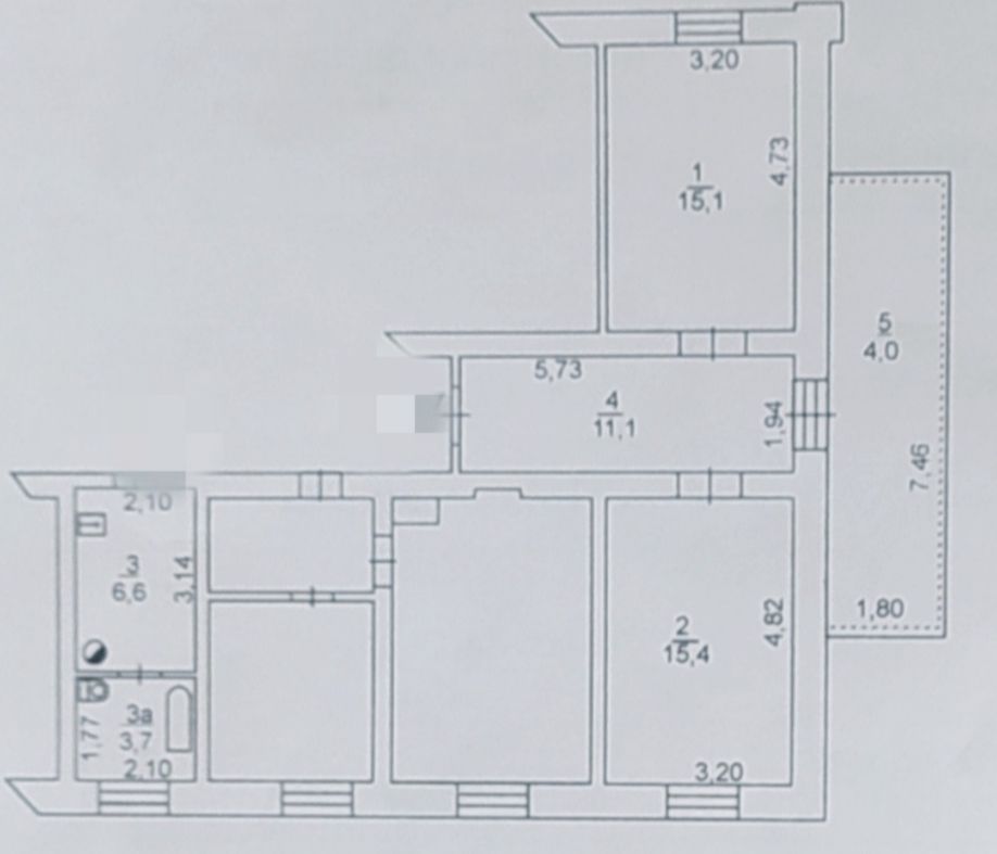 Продажа 2-комнатной квартиры, Батайск, Кирова ул,  4