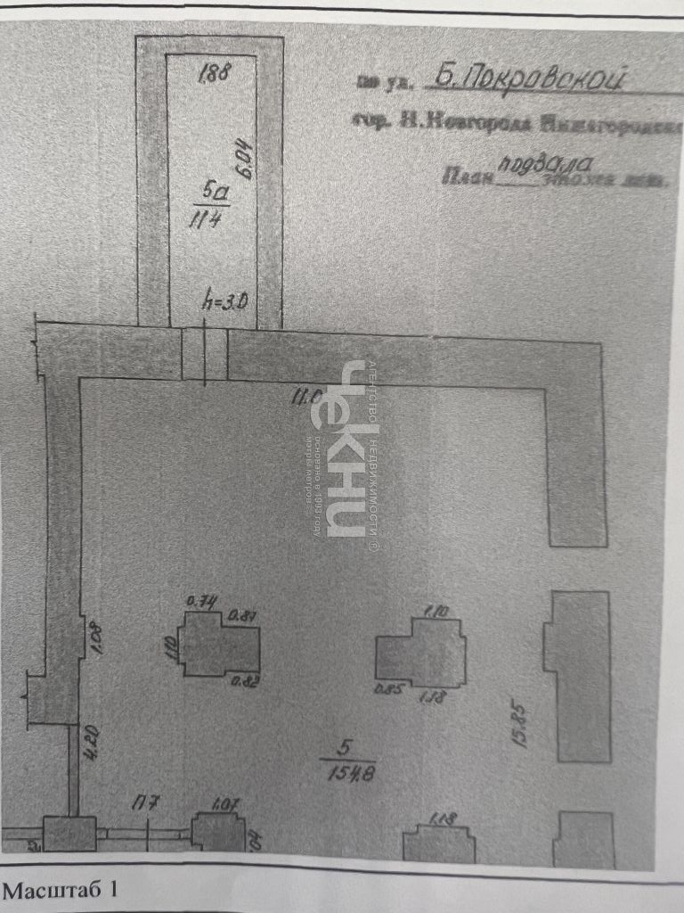 Аренда коммерческой недвижимости, 343м <sup>2</sup>, Нижний Новгород, Большая Покровская ул,  7/10