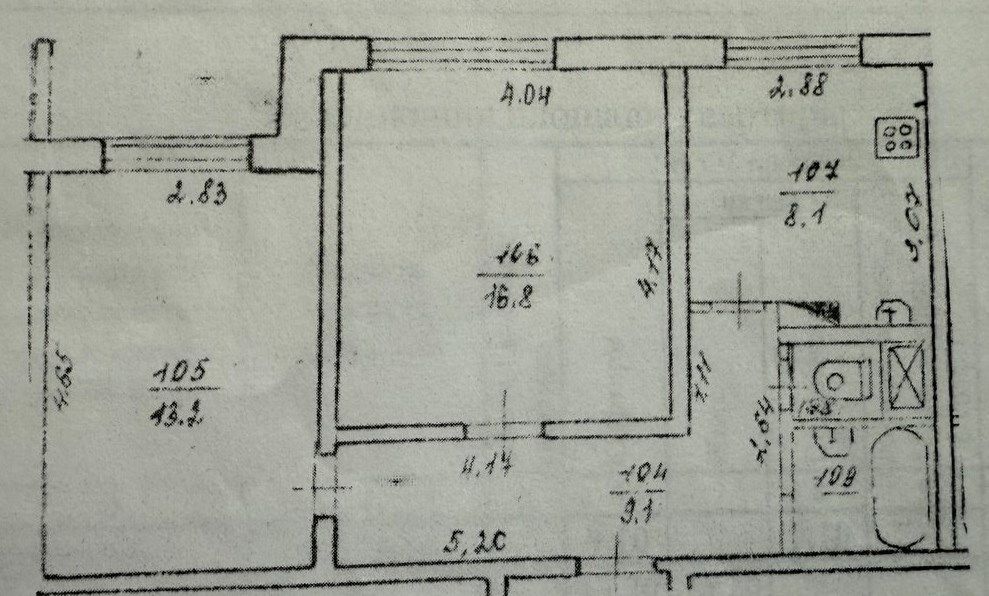 Продажа 2-комнатной квартиры, Заволжье, Пушкина ул,  57
