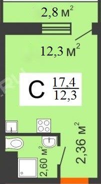 Продажа 1-комнатной квартиры, Нижний Новгород, Бориса Видяева ул,  16