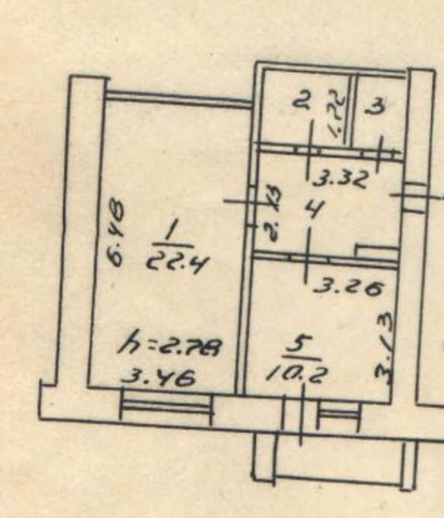 Продажа 1-комнатной квартиры, Владимир, Разина ул,  22