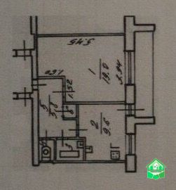 Продажа 1-комнатной квартиры, Дубки, Октябрьская,  2