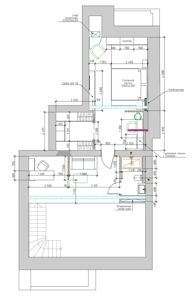 Продажа 2-комнатной квартиры, Владимир, Центральная ул