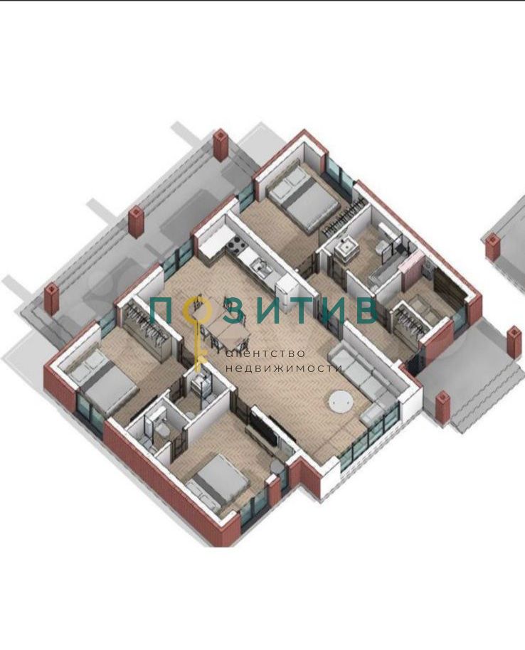Продажа дома, 150м <sup>2</sup>, 6 сот., Ставропольский, Малиновая 