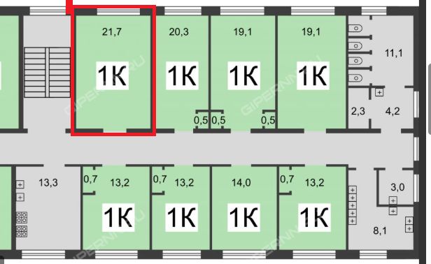 Продажа комнаты, 21м <sup>2</sup>, Нижний Новгород, Старых Производственников ул,  9