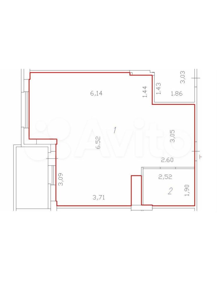 Продажа 1-комнатной квартиры, Кохма, Ивановская ул,  73