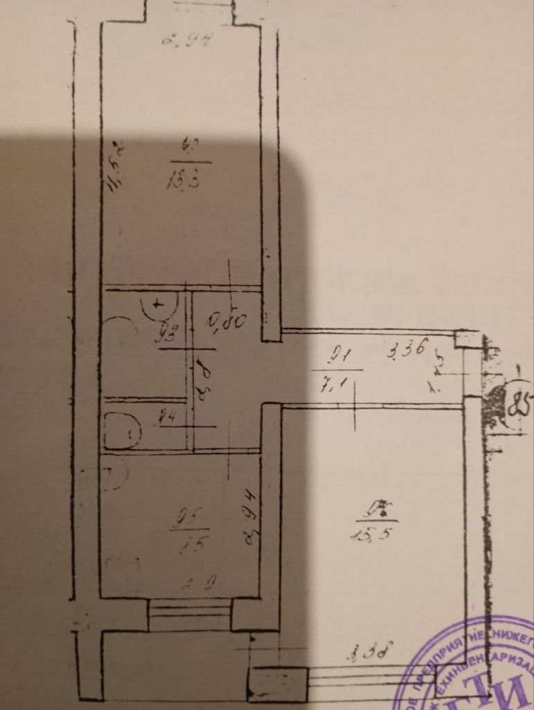 Продажа 2-комнатной квартиры, Городец, Мелиораторов ул,  19