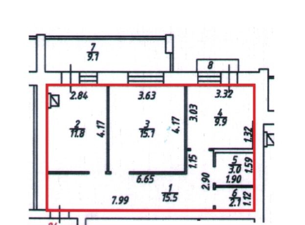 Продажа 2-комнатной квартиры, Кострома, Ленина ул,  160Б