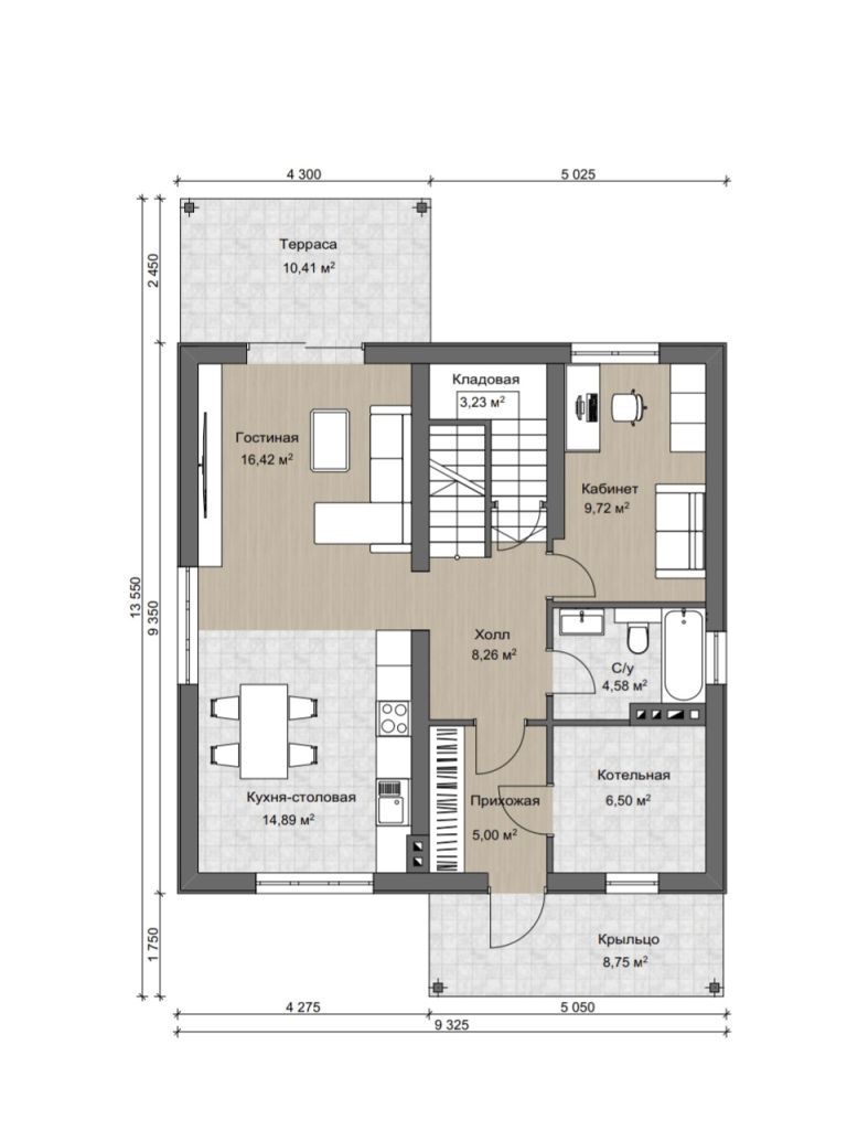 Продажа дома, 154м <sup>2</sup>, 8 сот., Крюково, Троицкая,  94