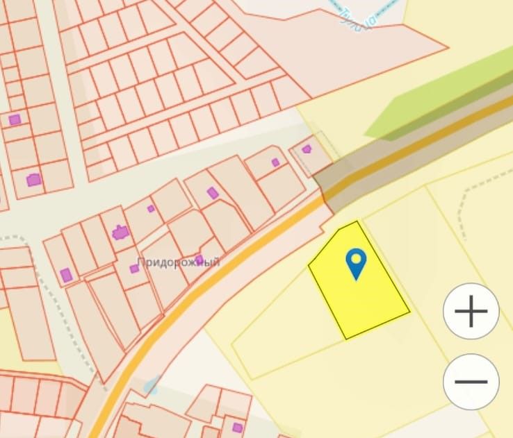 Продажа участка, Придорожный