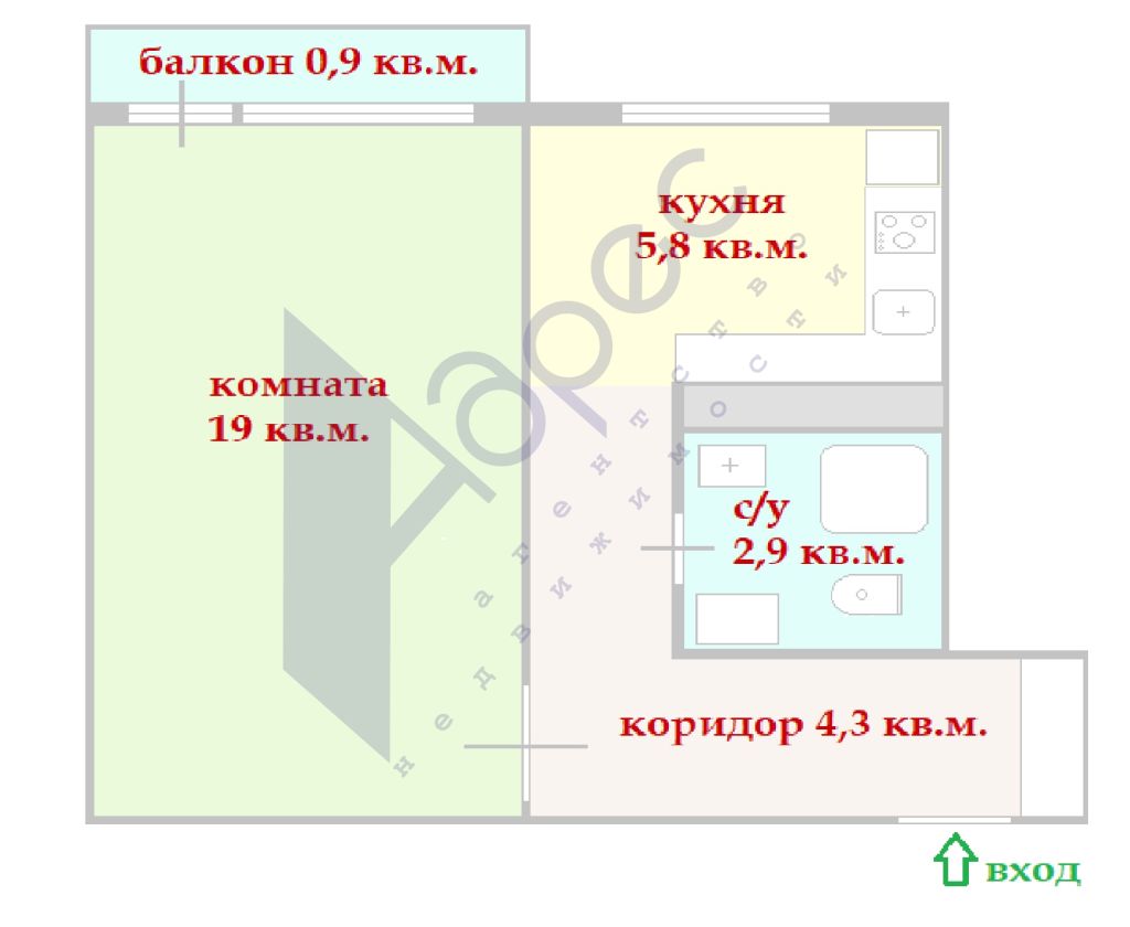 Продажа 1-комнатной квартиры, Нижний Новгород, Ленина пр-кт,  28 В