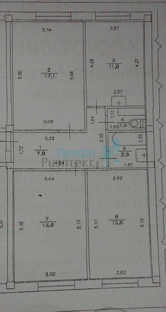 Продажа 3-комнатной квартиры, Новинки, Гагарина ул,  14к1