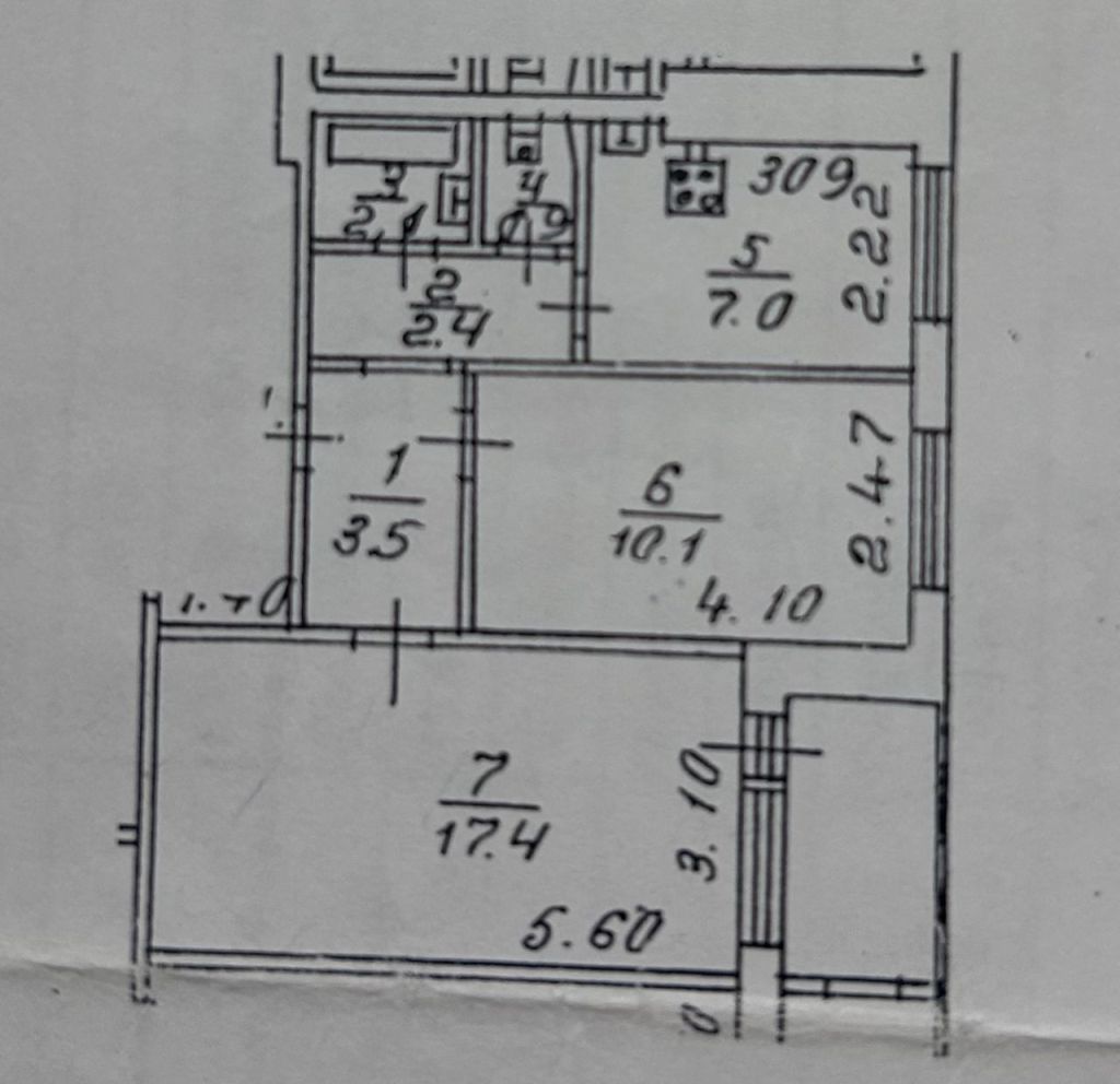Продажа 2-комнатной квартиры, Саратов, Строителей пр-кт,  6А