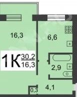 Продажа 1-комнатной квартиры, Нижний Новгород, Маршала Голованова ул,  11
