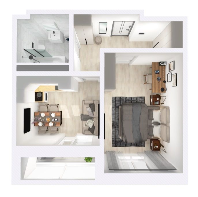 Продажа 1-комнатной новостройки, Тверь, Оснабрюкская ул,  22/1