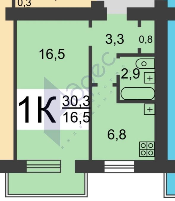 Продажа 1-комнатной квартиры, Нижний Новгород, Ковалихинская ул,  62