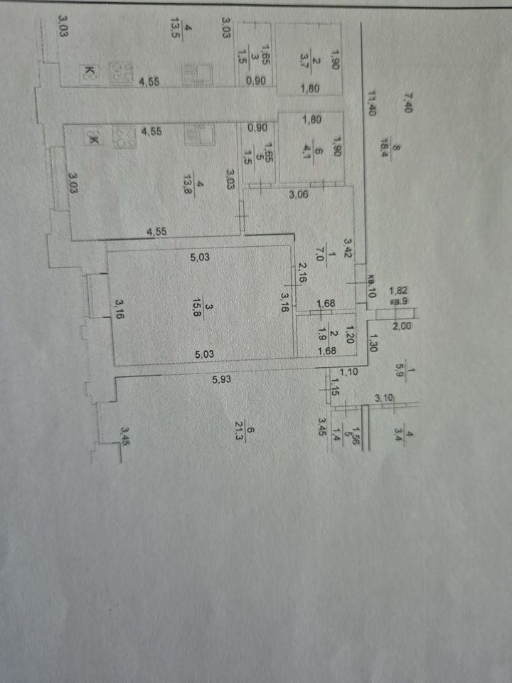 Продажа 1-комнатной квартиры, Кострома, Ново-Полянская ул,  1