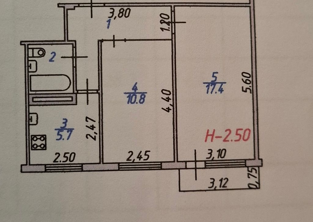 Продажа 2-комнатной квартиры, Иваново, Мякишева ул,  3