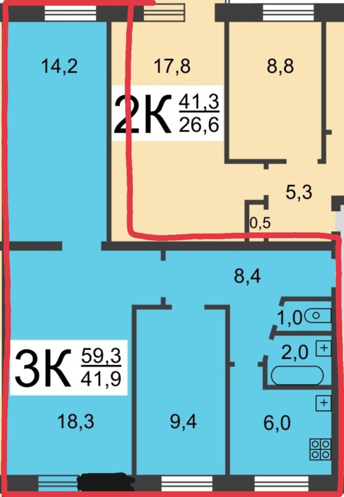 Продажа 3-комнатной квартиры, Нижний Новгород, Бубнова ул,  7