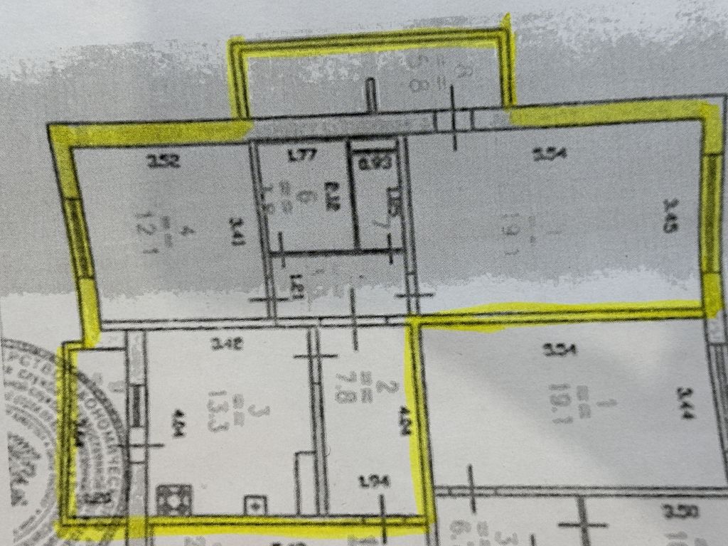 Продажа 2-комнатной квартиры, Кстово, Первостроителей пер,  3