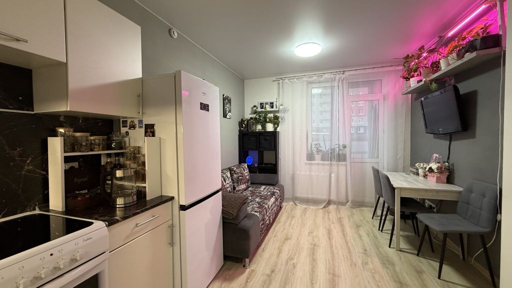 Продажа 1-комнатной квартиры, Анкудиновка, Русская ул,  9