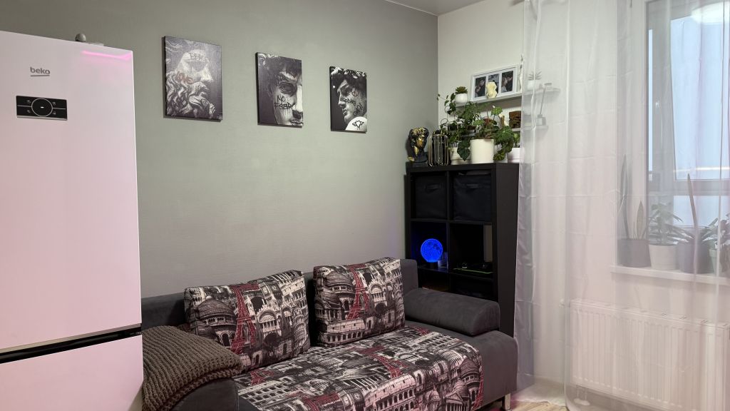 Продажа 1-комнатной квартиры, Анкудиновка, Русская ул,  9