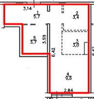 Продажа 1-комнатной квартиры, Тверь, Новочеркасская ул,  51