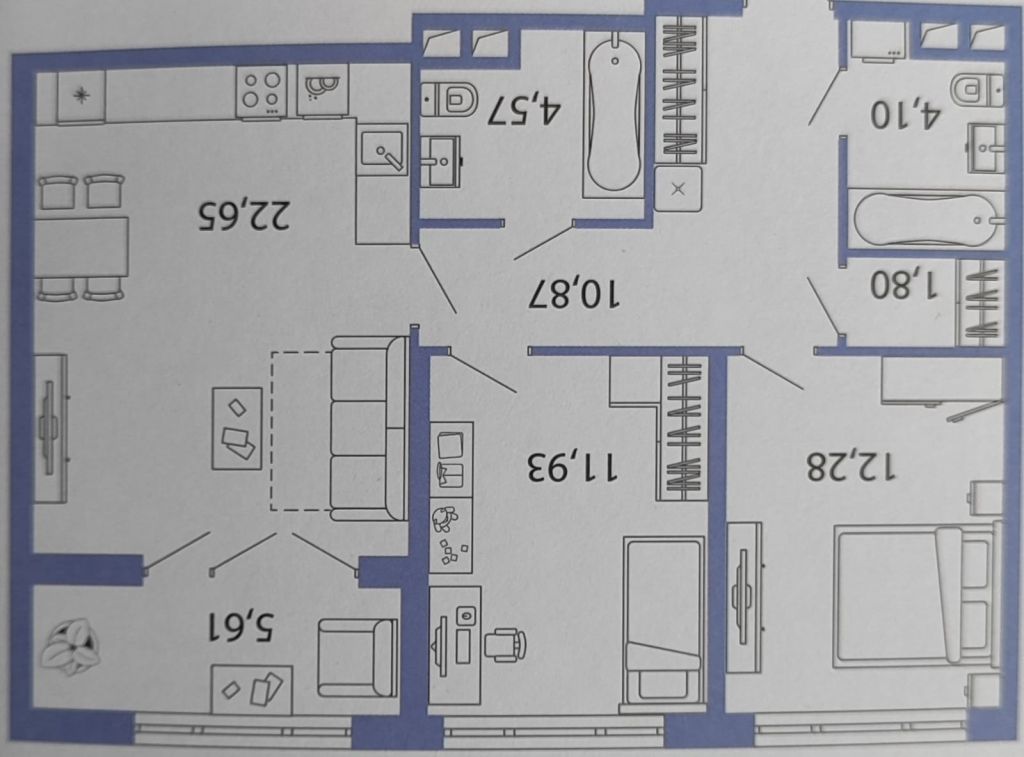 Продажа 2-комнатной новостройки, Тула, Путейская ул,  11