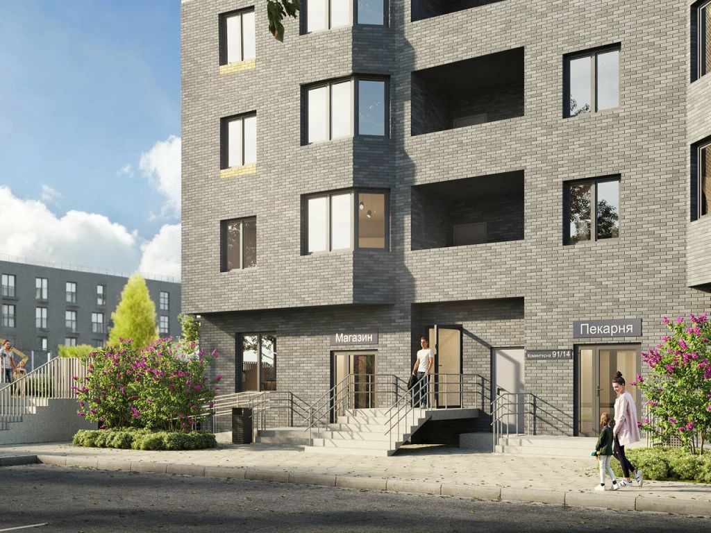 Продажа 2-комнатной новостройки, Тверь, Коминтерна ул