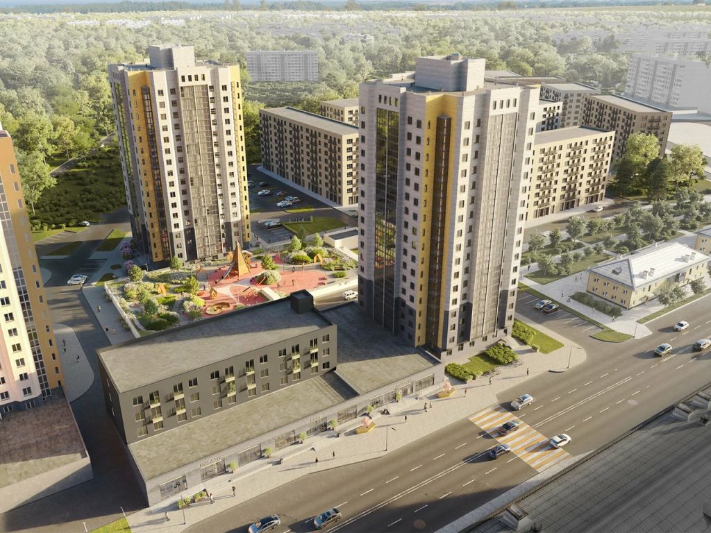 Продажа 2-комнатной новостройки, Тверь, Коминтерна ул