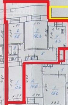 Продажа 3-комнатной квартиры, Иваново, Пролетарская ул,  6