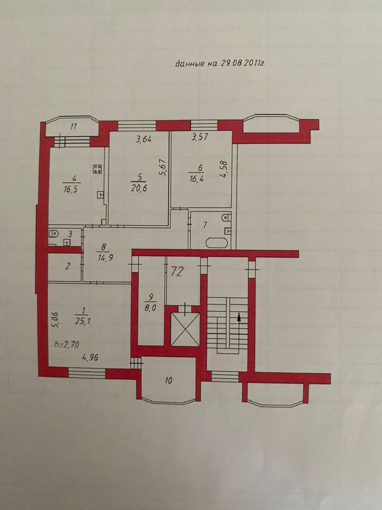 Продажа 3-комнатной квартиры, Ярославль, Мельничная 2-я ул,  38