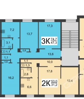 Продажа 3-комнатной квартиры, Нижний Новгород, Московское шоссе,  141