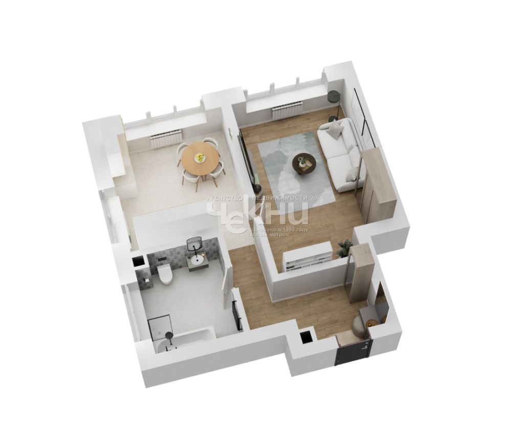 Продажа 1-комнатной новостройки, Нижний Новгород, Черниговская ул,  20