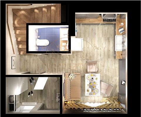 Продажа дома, 53м <sup>2</sup>, 1 сот., Кривцово, Дружная,  3