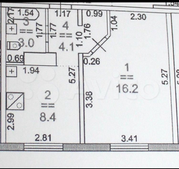 Аренда 1-комнатной квартиры, Нижний Новгород, Бурнаковская ул,  55