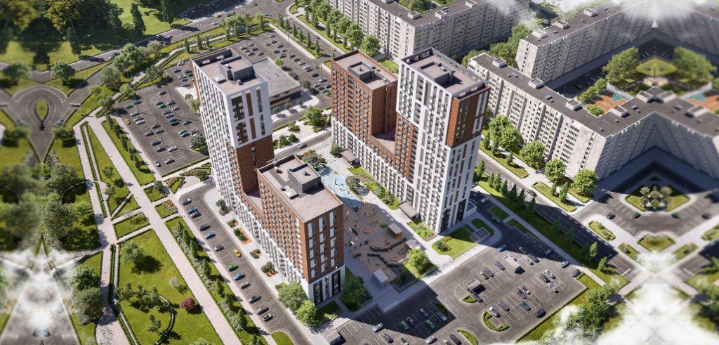 Продажа 1-комнатной новостройки, Нижний Новгород, Мещерский бульвар,  2