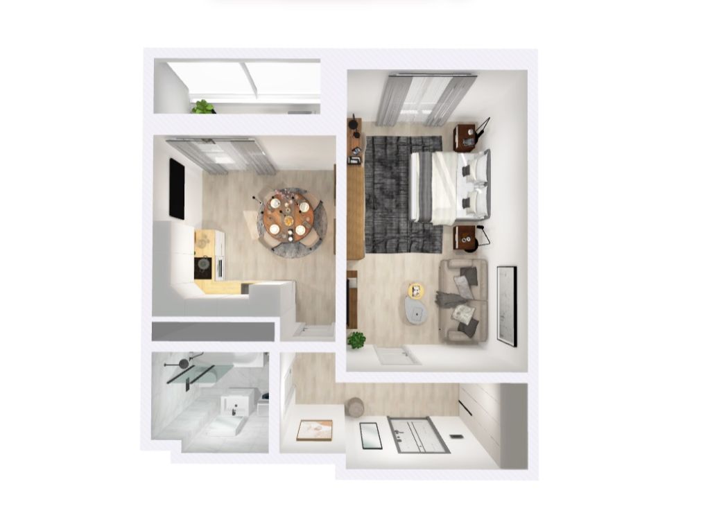 Продажа 1-комнатной новостройки, Тверь, Оснабрюкская ул,  22/1