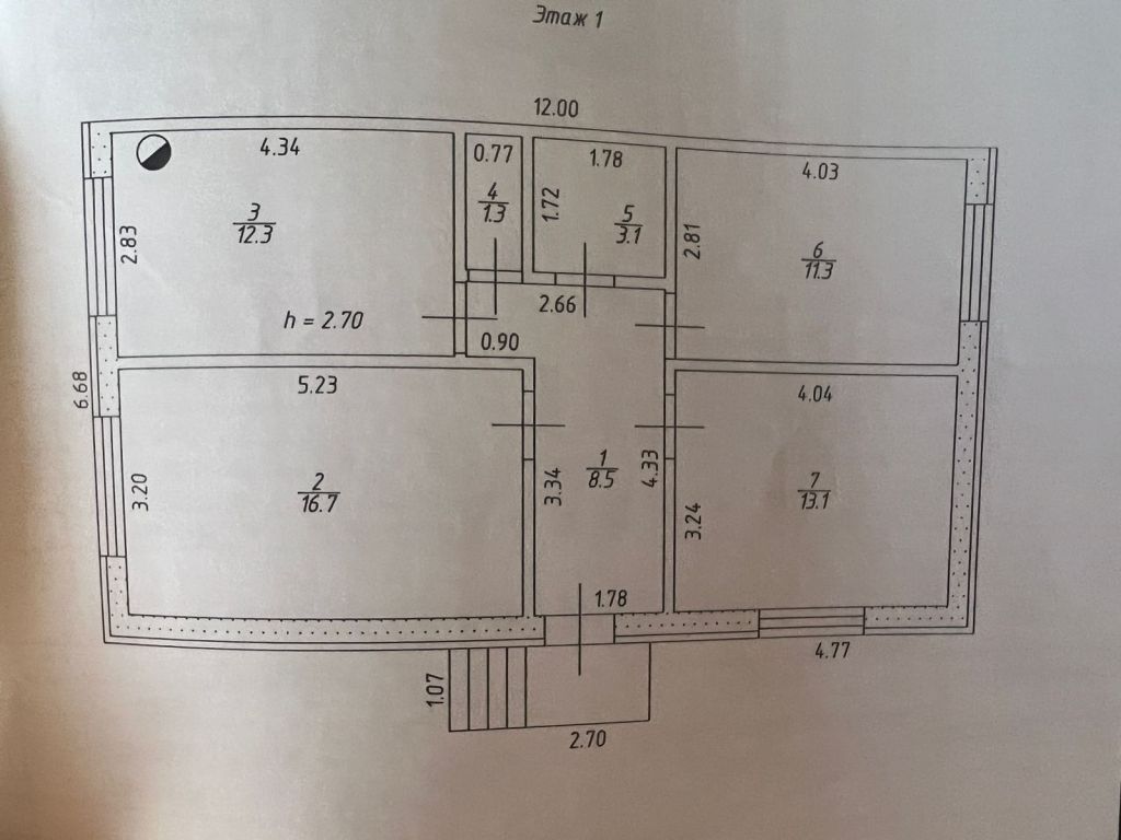Продажа дома, 67м <sup>2</sup>, 2 сот., Михайловск, Пролетарская ул