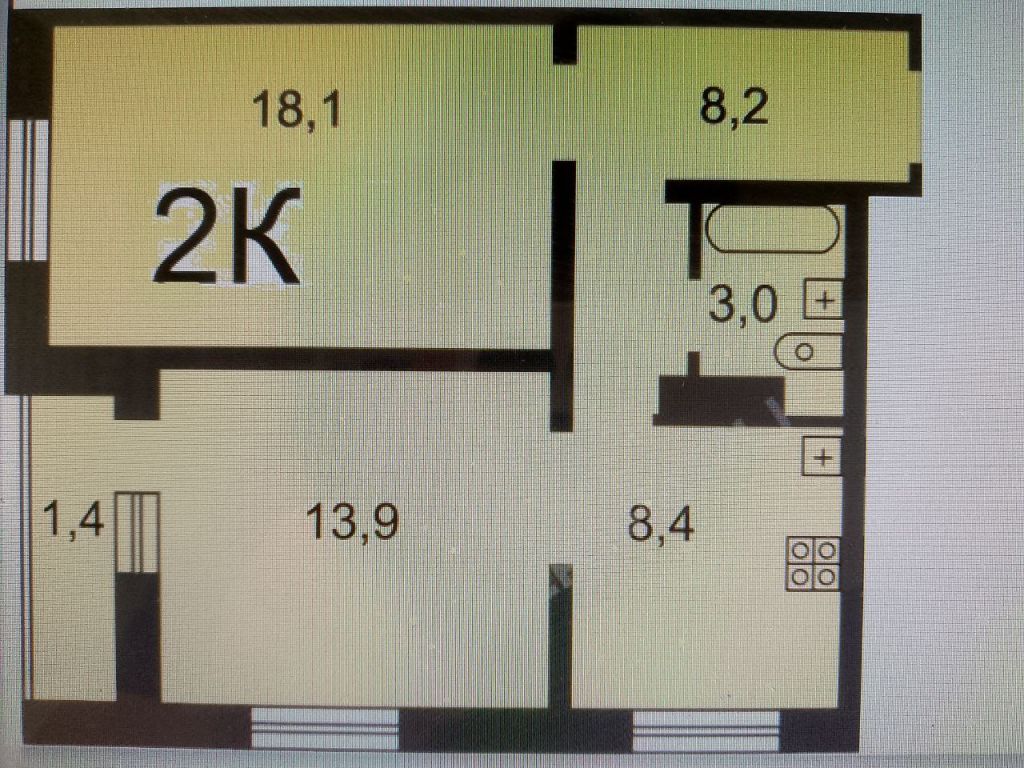 Продажа 2-комнатной квартиры, Нижний Новгород, Южный бульвар,  6