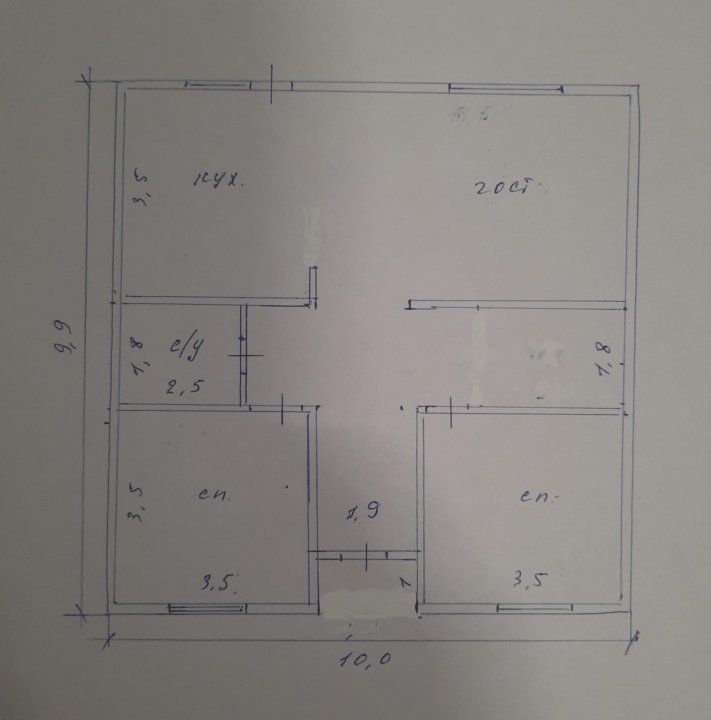 Продажа дома, 100м <sup>2</sup>, 5 сот., Щепкин