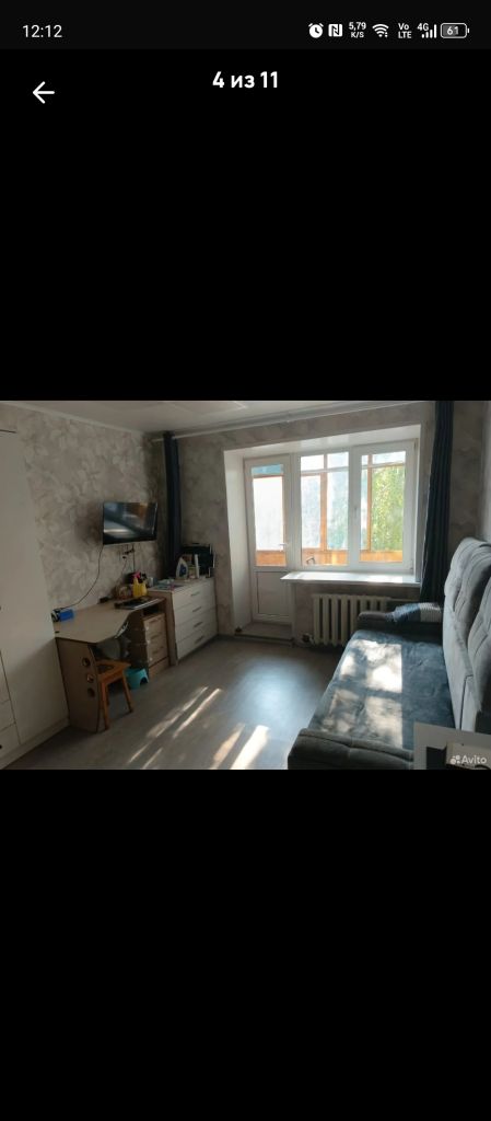 Продажа 1-комнатной квартиры, Заволжье, Пушкина ул,  16