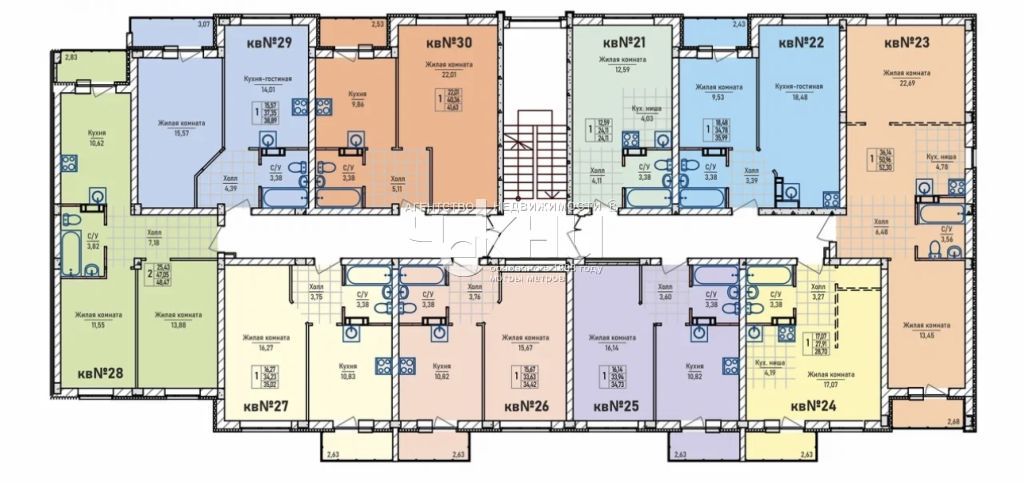Продажа 1-комнатной новостройки, Новинки, Инженерный пр-зд,  7к2 