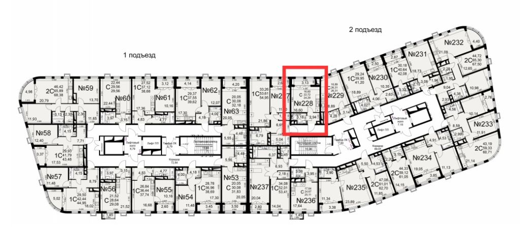 Продажа 1-комнатной квартиры, Тула, Ф.Смирнова ул,  2