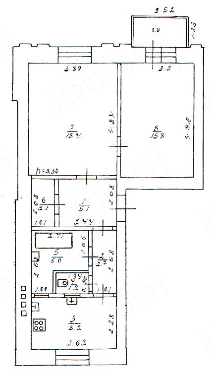 Продажа 2-комнатной квартиры, Тверь, Калинина пр-кт,  9