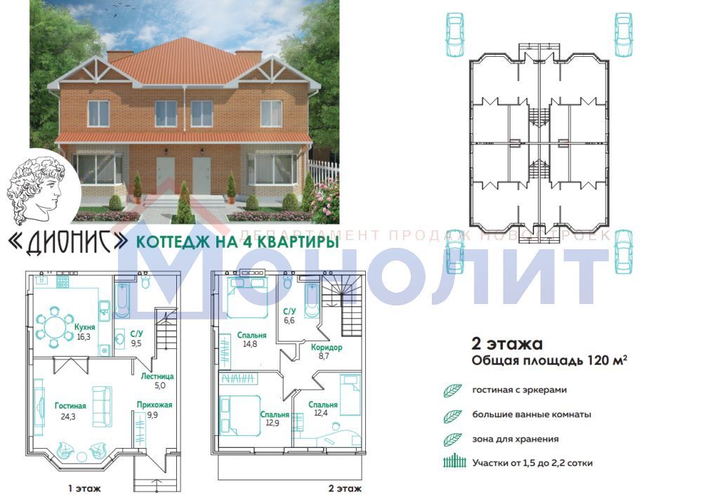 Проект дома дионис