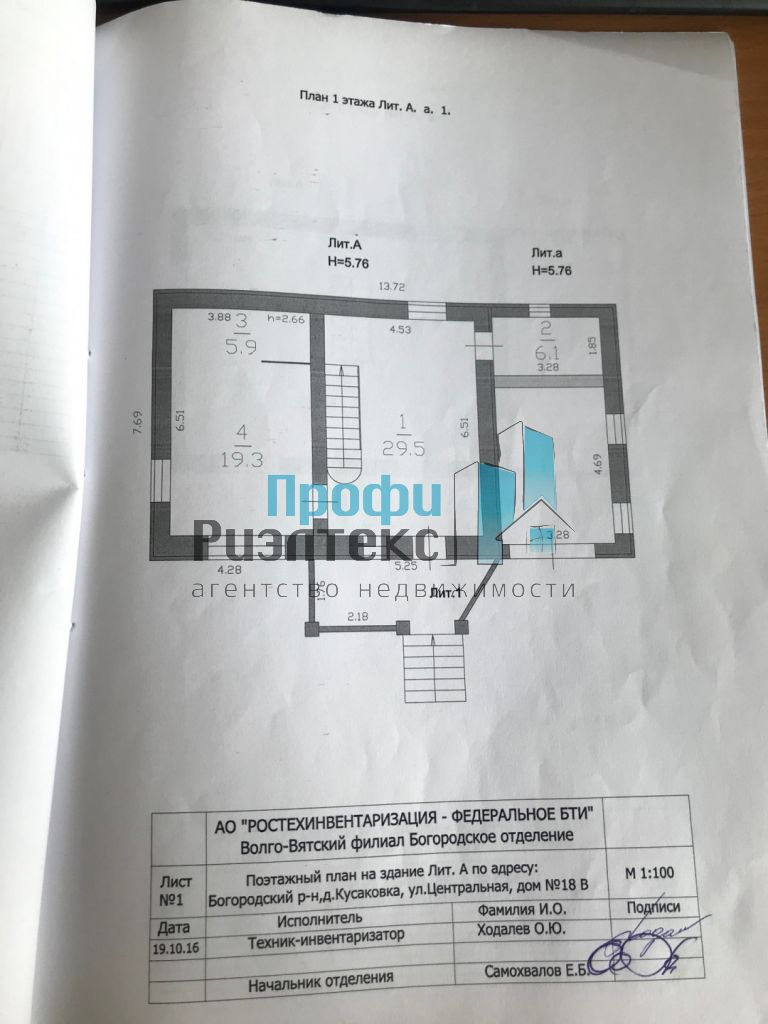 Кусаковка центральная 109